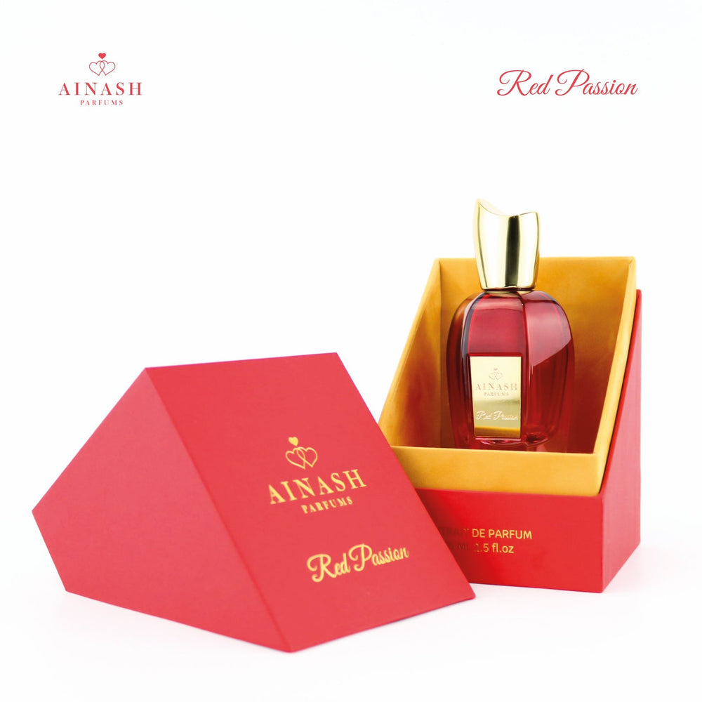 Red Passion - long - lasting extrait de parfum by Ainash Parfums